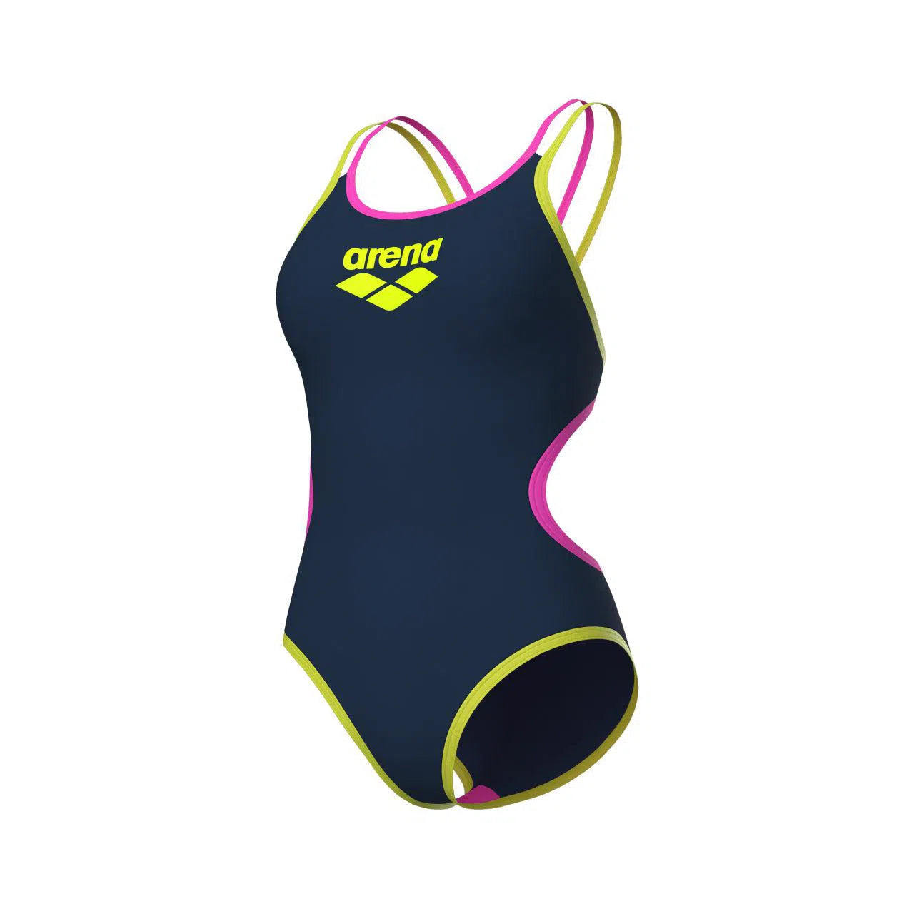 Arena One Double Cross Back One Piece Badpak Dames