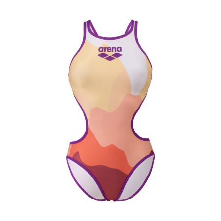 Arena One Morning Light Swimsuit Tech Back Badpak Dames