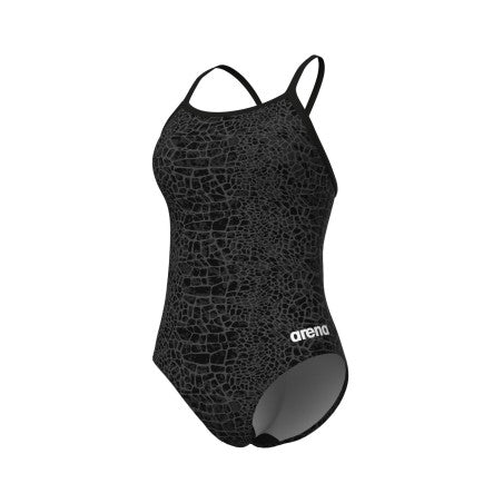 Arena Maillot de bain Snakeskin Lightdrop Back Femme 