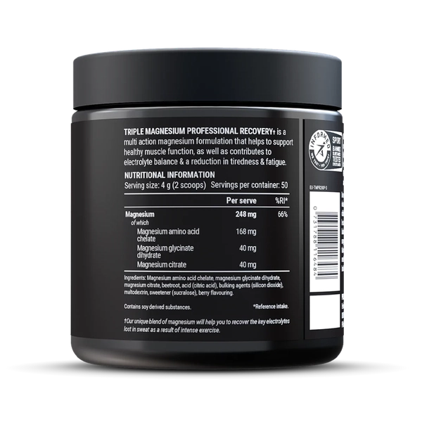 Pillar Performance Triple Magnesium Professional Recovery Powder