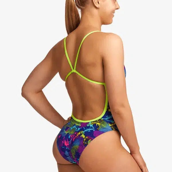 Funkita Single Strength One Piece Dames Oyster Saucy